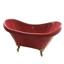 Vendre une baignoire séparée baignoire en acrylique de douche classique facile à utiliser et à relaxer la salle de bain intérieure